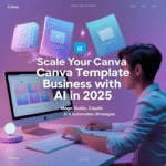 How to Use AI to Scale Your Canva Template Business in 2025