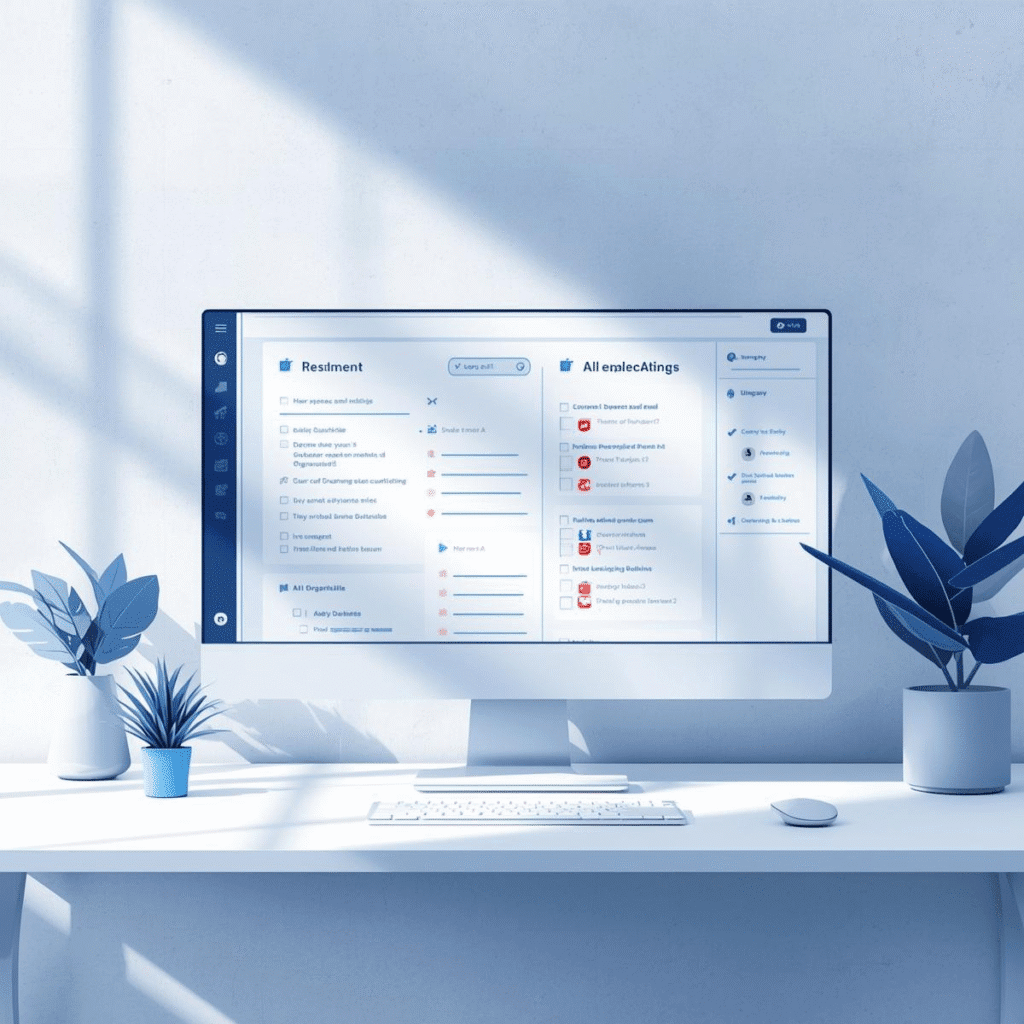 AI tool inside Notion summarizing messy notes into a clean task list.