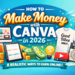 How to Make Money with Canva in 2026: 8 Realistic Ways for Beginners (Complete Guide)
