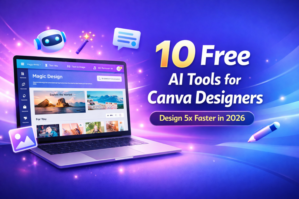 10 Best Free AI Tools for Canva Designers in 2026 (No Experience Needed)