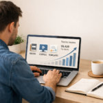 Engineer working on digital products