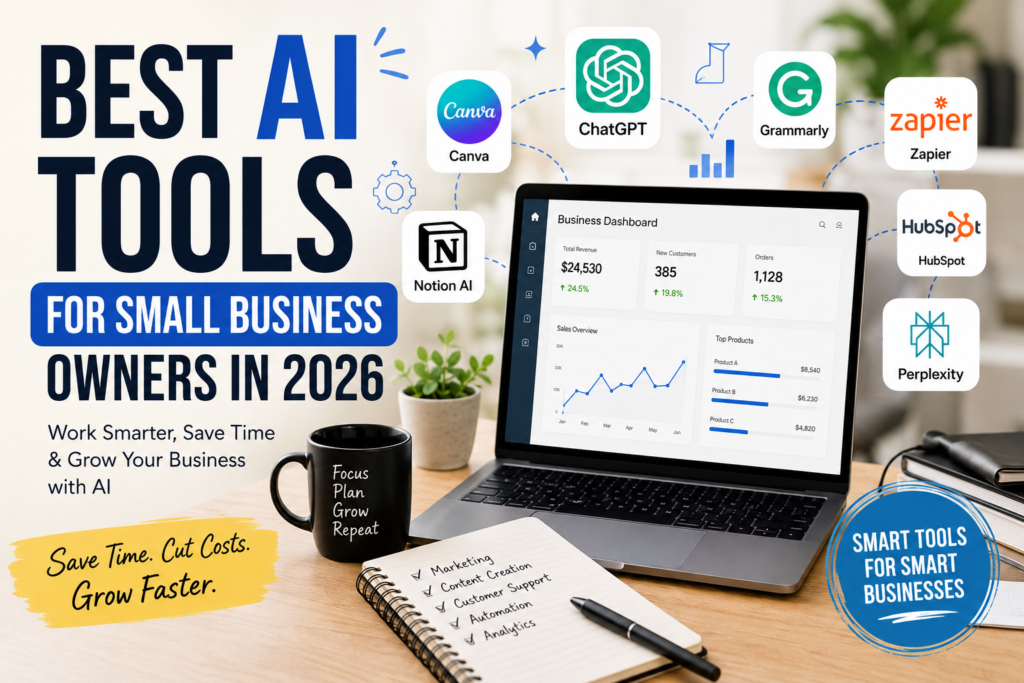 Best AI Tools for Small Business Owners in 2026