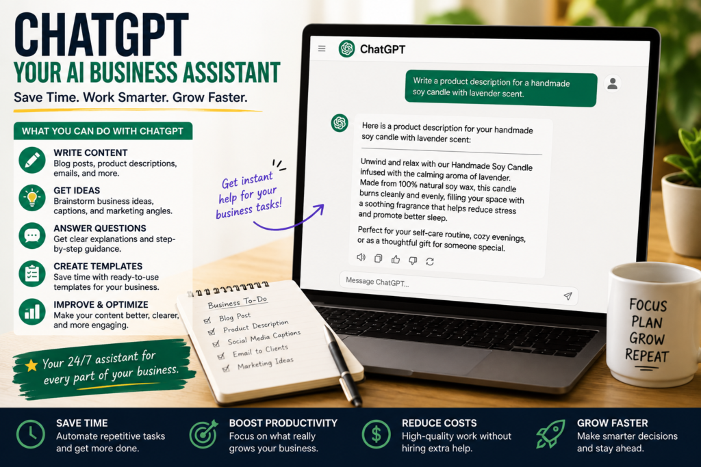 ChatGPT – Your Everyday Business Assistant