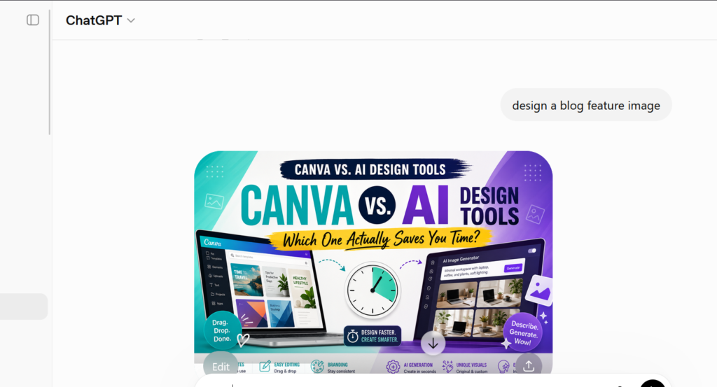 Practical Example: Designing a Blog Featured Image
