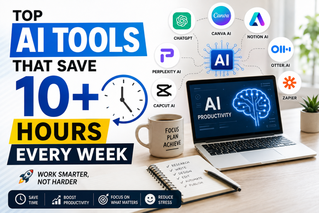 Top AI Tools That Save 10+ Hours Every Week