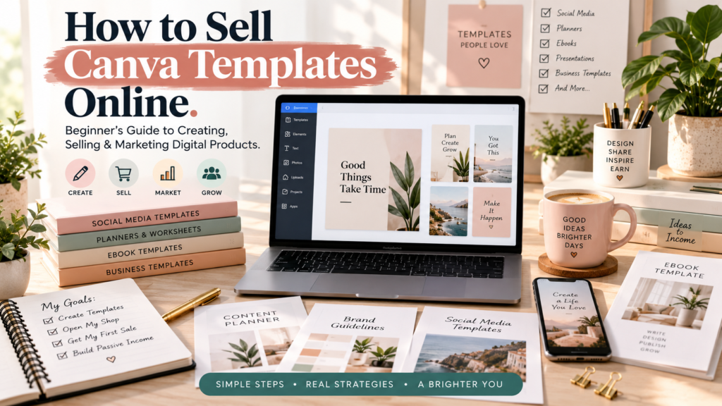 How to Sell Canva Templates Online: Beginner's Guide