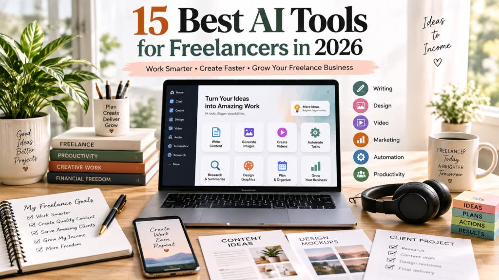 15 Best AI Tools for Freelancers in 2026