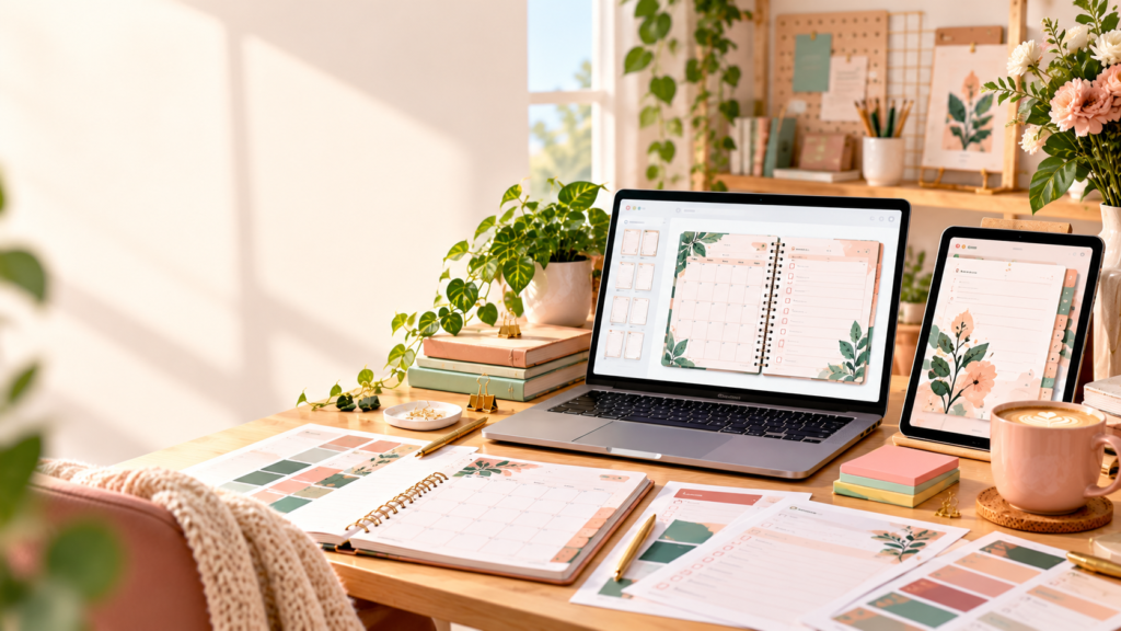 How to Create a Digital Planner in Canva and Sell It in 2026